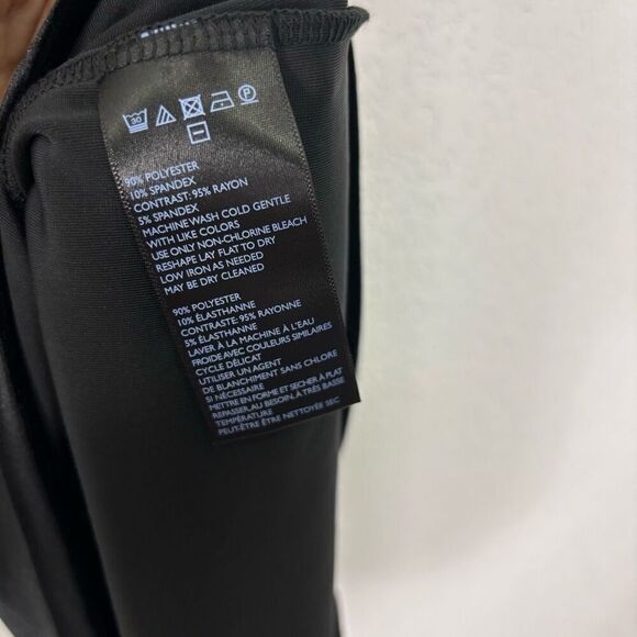 Urban Outfitters Black Velour Square Neckline Mini Dress - Picture 6 of 6